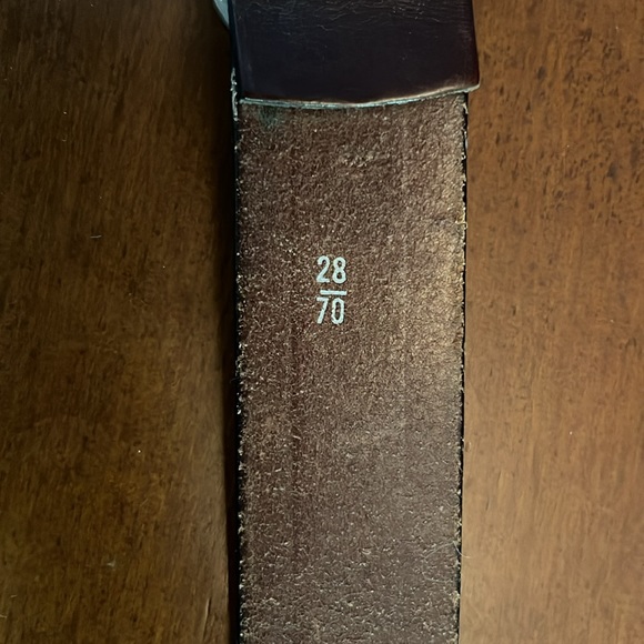 Club Monaco Leather Belt - Picture 3 of 6